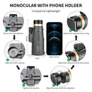 K&F Concept 12X50 Compact Monocular IP65 Water Resistant BAK4 Prisms & FMC Coatings