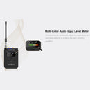 CKMOVA UHF 2-Ch Wireless Mic System 1 Tx with recorder, 1 Rx - VOCAL-MV1