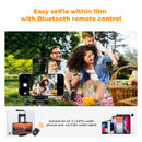 K&F Concept Smart Lightweight Camera & Phone Tripod | Ultimate Stability 8kg Load Capacity – S255A3+B-Head, Black