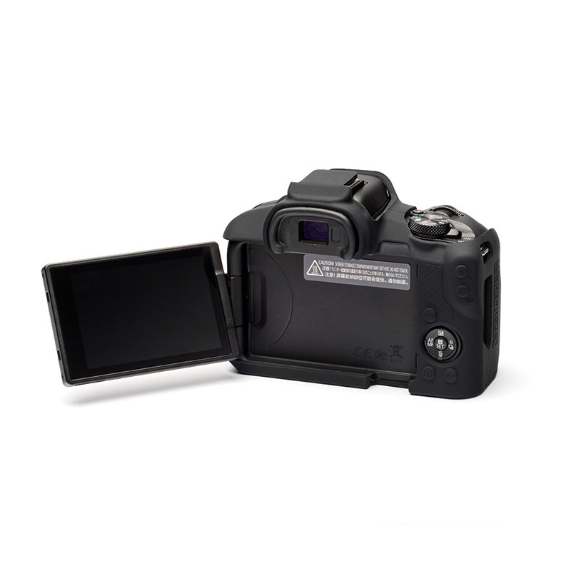 easyCover PRO Silicone Camera Case for Canon R50 Mirrorless Cameras - Black