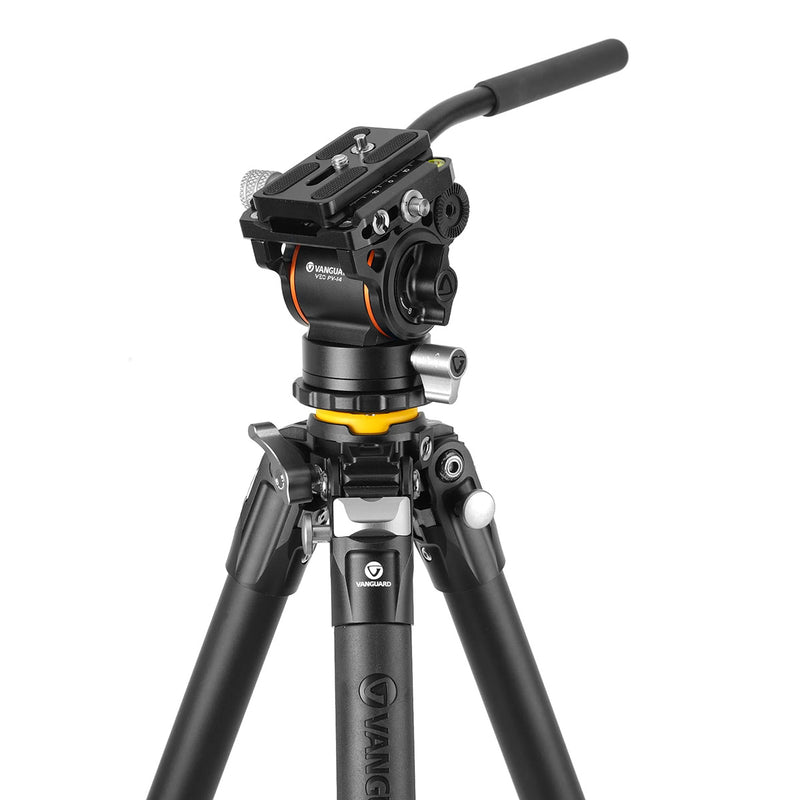 Vanguard VEO 5 264AV14 Aluminium Tripod with Counterbalance Video Head for Cameras & Optics