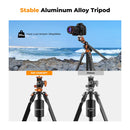 K&F Concept 2.3m Fluid Head Video Tripod with Monopod KF09-137