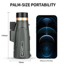 K&F Concept 12X50 Compact Monocular IP65 Water Resistant BAK4 Prisms & FMC Coatings