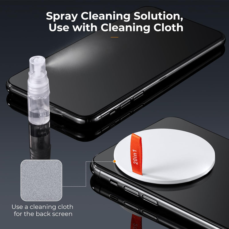 K&F Concept 20-in-1 Cleaning Kit-Computers, Earphones, iPad, iPhone & more