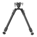 Vanguard EQ-PRECISION 2QSA Aluminium Gun Bipod with Ball Head & Pic Rail Mount – Ideal for Hunting and Target Shooting - Height:-26.5-36.5cm