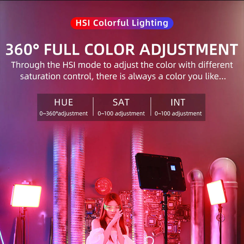 Viltrox Weeylite 40 Watt SPRITE40 RGB LED Panel Light Full Color 2500-8500K