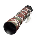 easyCover Lens Oak for Canon RF 200-800mm F/6.3-9 IS - Green Camouflage | Neoprene Lens Cover
