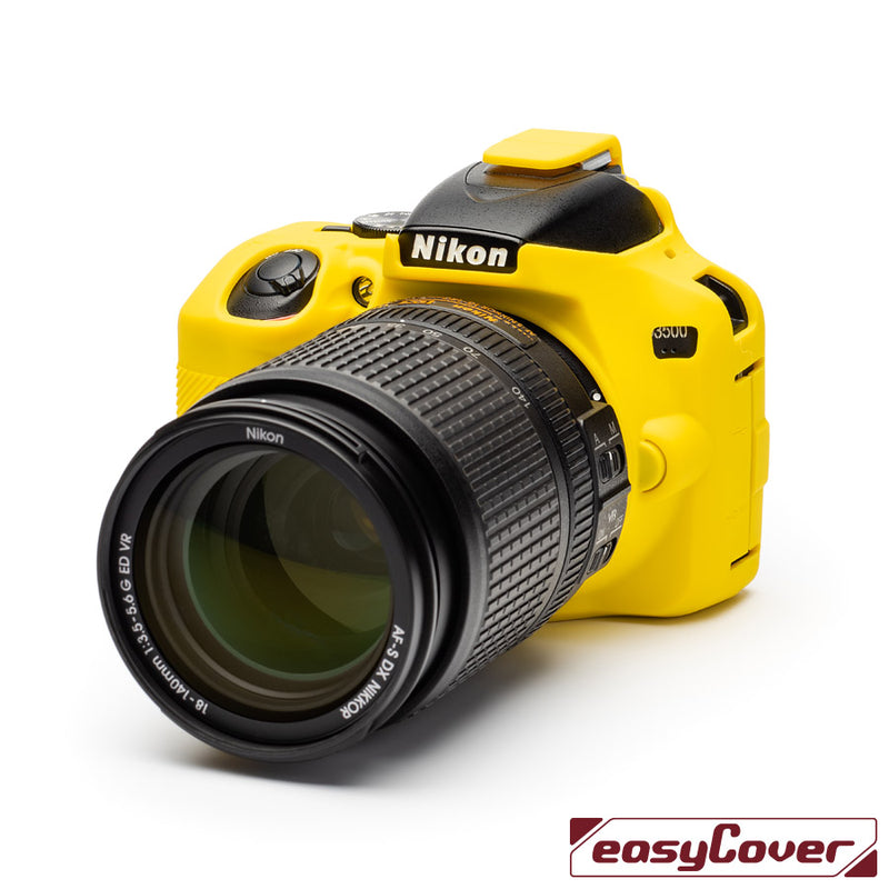 easyCover PRO Silicone Case Nikon D3500 Yellow - ECND3500Y