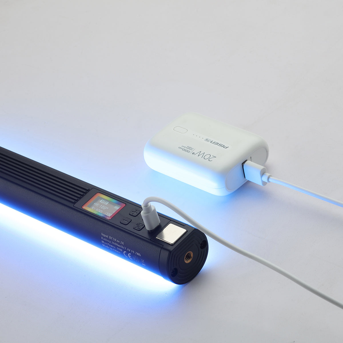 Visico 10W PRO LED Magnetic RGB Wand Light - VS-P30R