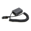 E-Photographic D-Tap to NP-FZ100 Dummy Battery Cable for Sony Mirrorless Cameras