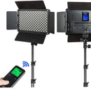 Viltrox 50 Watt VL-D640T PRO LED Studio Light with Barn Doors 3300-5600K