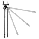 Vanguard Endeavor L 303CGM Carbon Fibre Shooting Tripod with GM-70 Rifle Clamp