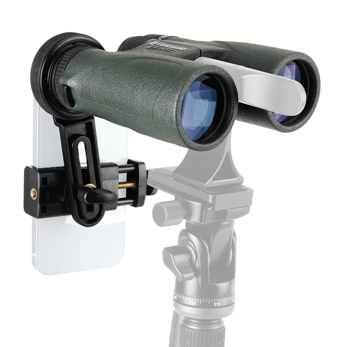 Vanguard VEO ED 10×42 Binocular Bundle with Digiscope Kit and Harness