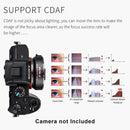 Viltrox Auto Focus Adapter, Canon EF lenses - SONY E-Mount Cameras +1 f-stop