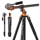K&F Concept 2.3m Fluid Head Video Tripod with Monopod KF09-137
