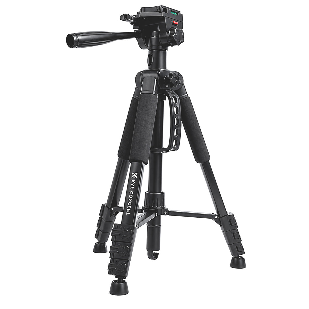 K&F Concept S254A3 Overhead Tripod/Monopod with BV07 Fluid Video Head - KF09-184