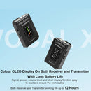 CKMOVA Dual Channel Wireless Mic System, 1 Transmitter, 1 Receiver -VOCAL-XV1