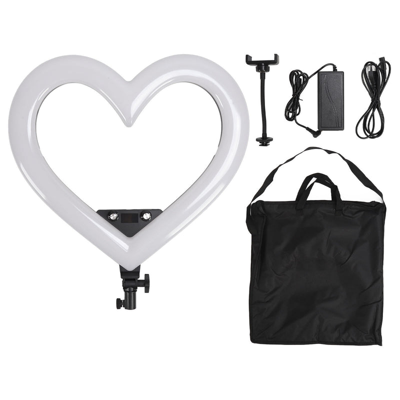 E-Photographic 19" Heart shaped RBG 48W LED Ring Light