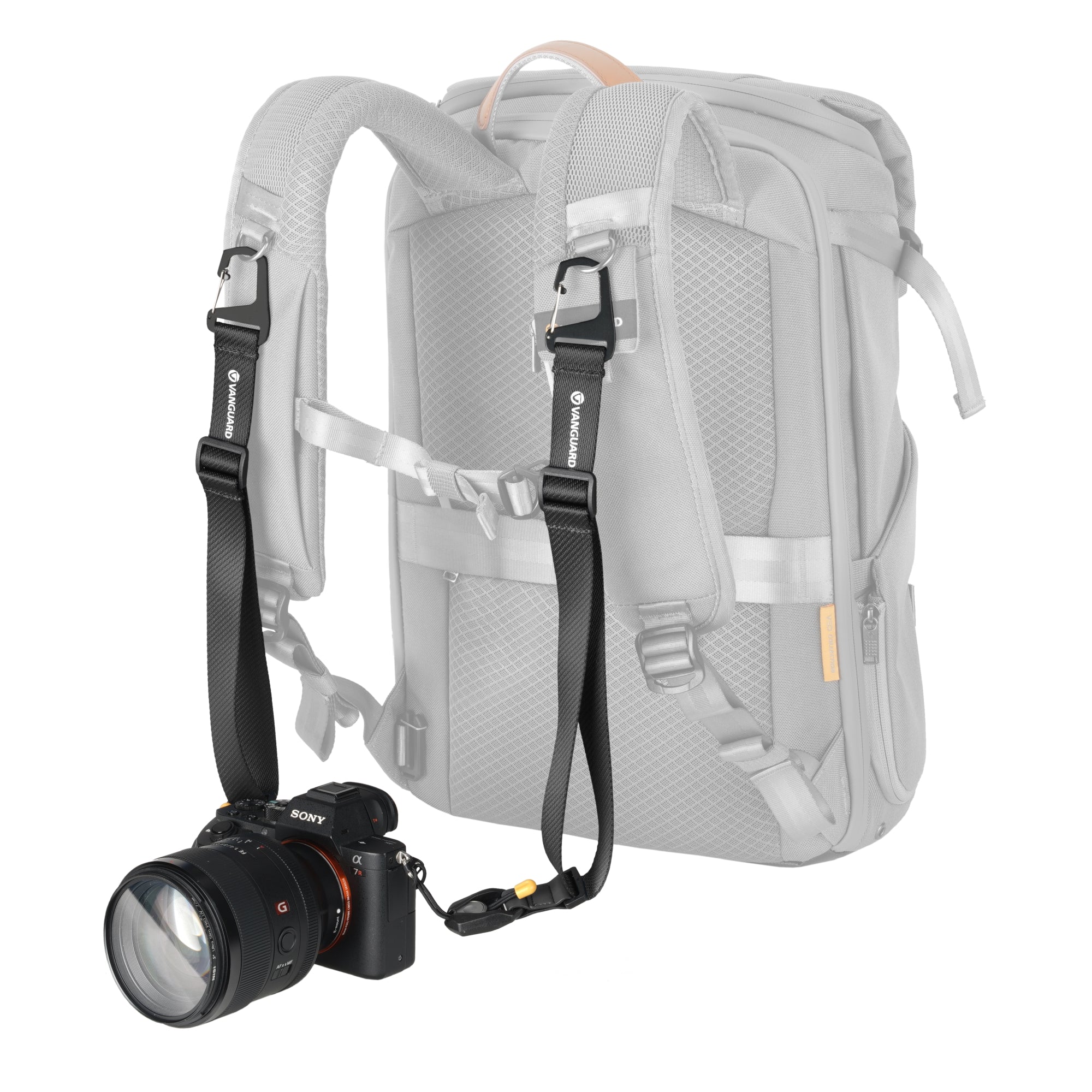 Vanguard Connect Backpack Strap with Quick Release & Adjustable System Black