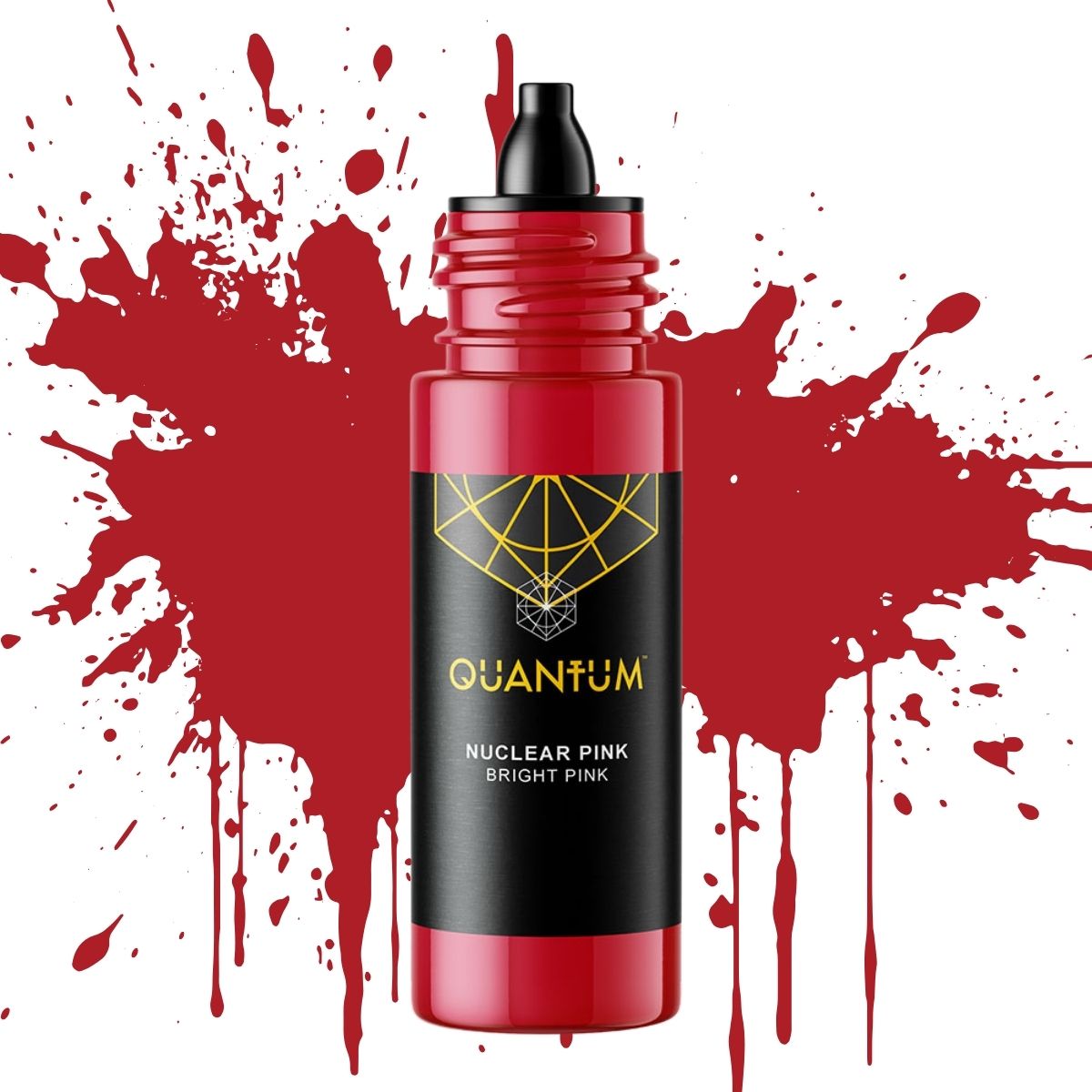 Quantum Premium Tattoo Ink - 1oz Nuclear Pink (30ml)