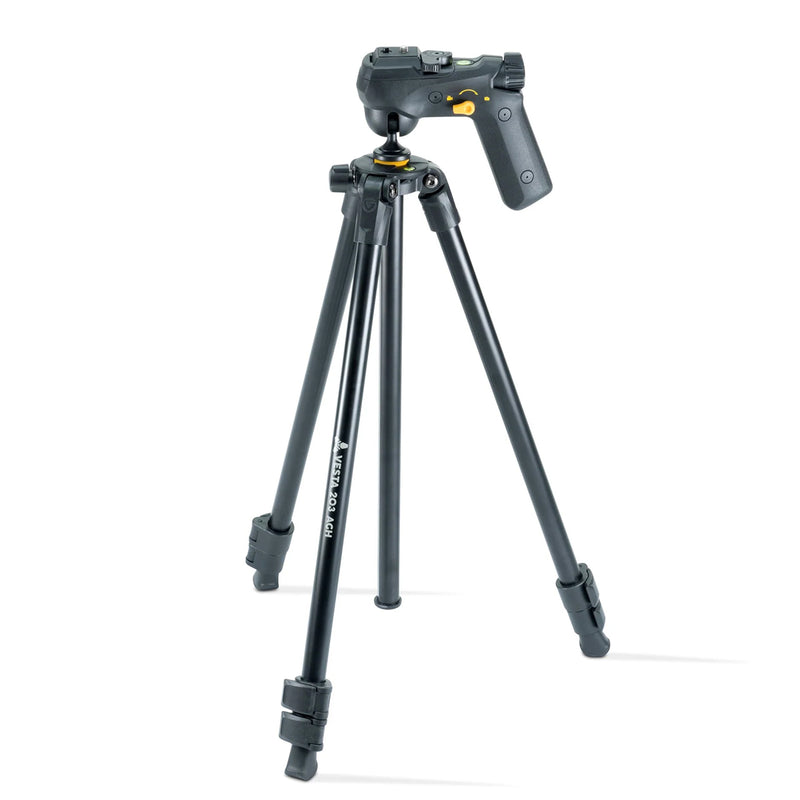 Vanguard Vesta 203AGH 3-Way Aluminium Grip Head Tripod, Weighs Only 1.1kg