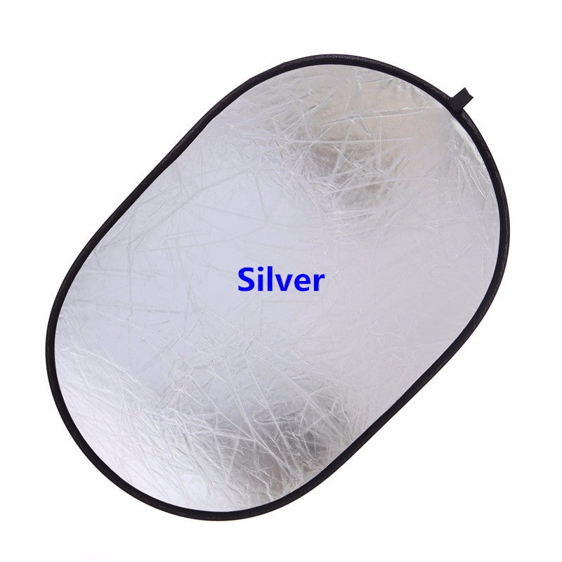 E-Photographic Professional 60cm X 90cm  7 in 1 Oval Reflector Kit - SN236