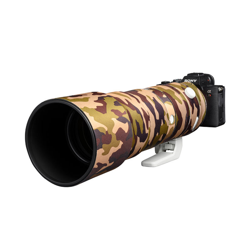 easyCover Lens Oak for Sony FE 200-600 F5.6-6.3 G OSS Brown Camouflage - LOS200600BC