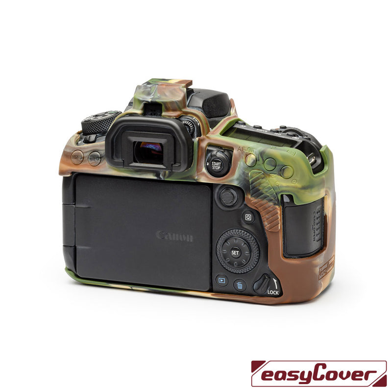 easyCover - Canon 90D DSLR - PRO Silicone Case - Camo – ECC90DC