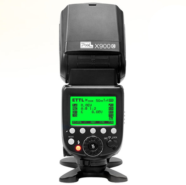 One X900C PRO GN=60-HSS-ETTL  Master 2,4 Ghz Radio Optical Slave Lithium Battery