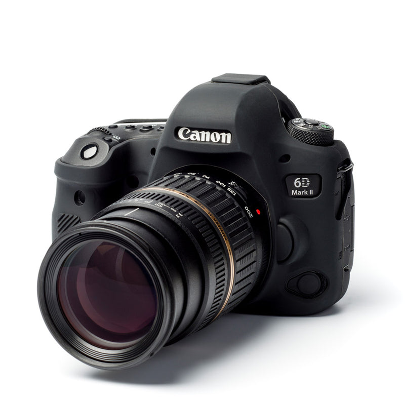 easyCover - Canon 6D MarkII DSLR - PRO Silicone Case - Black - ECC6D2B