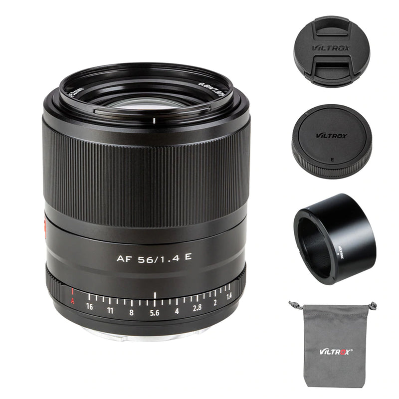 Viltrox AF 56mm f/1.4 E-Mount Prime Lens for Sony APS-C Mirrorless Camera