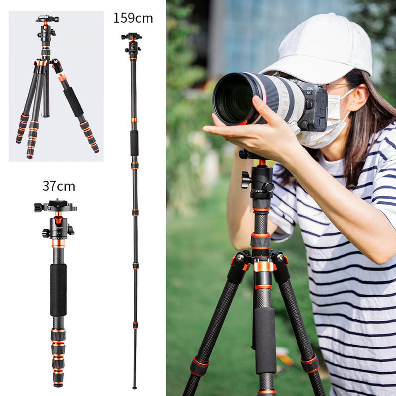 K&F Concept KF2624L Tripod-DSLR&Video-Monopod