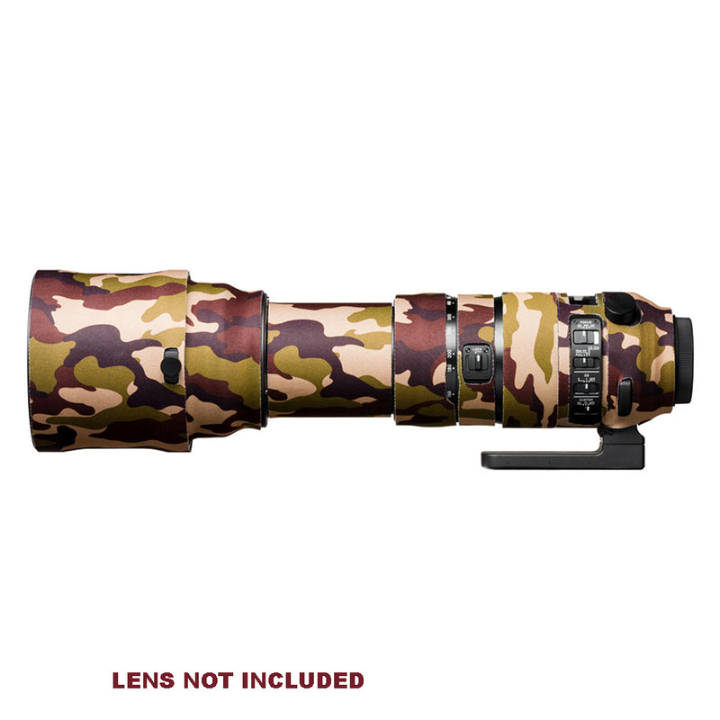 easyCover Lens Oak-Sigma 150-600mm F5-6.3 DG OS HSM Sport Brown Camouflage - LOS150600SBC