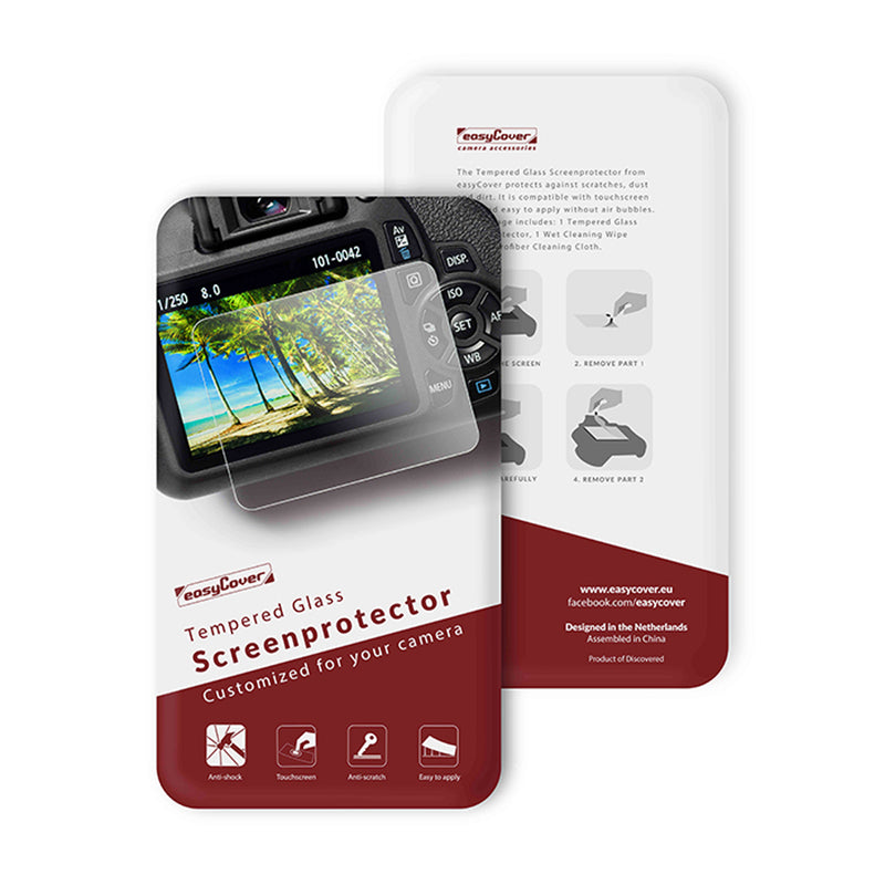 easyCover Glass Screen Protector for Nikon Z5/Z6/Z7/Z50/Z6II/Z7II and CanonR