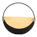 E-Photographic Professional 5 in 1 Multicolor 80cm Reflector Kit with Handle EPH5-180H