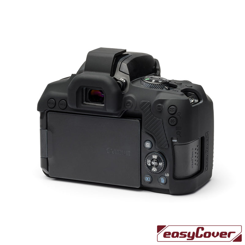 easyCover - Canon 850D DSLR - PRO Silicone Case - Black – ECC850DB