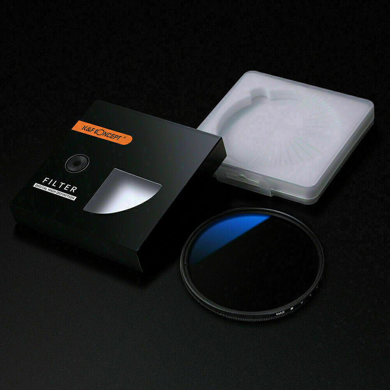 K&F PRO 58mm Classic Series Slim Blue Multi Coated Variable ND2-ND400 filter-KF01.1109