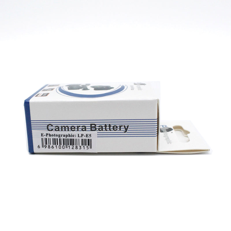 E-Photographic 1100 mAh Lithium  Camera Battery for Canon LP-E5 DSLR's