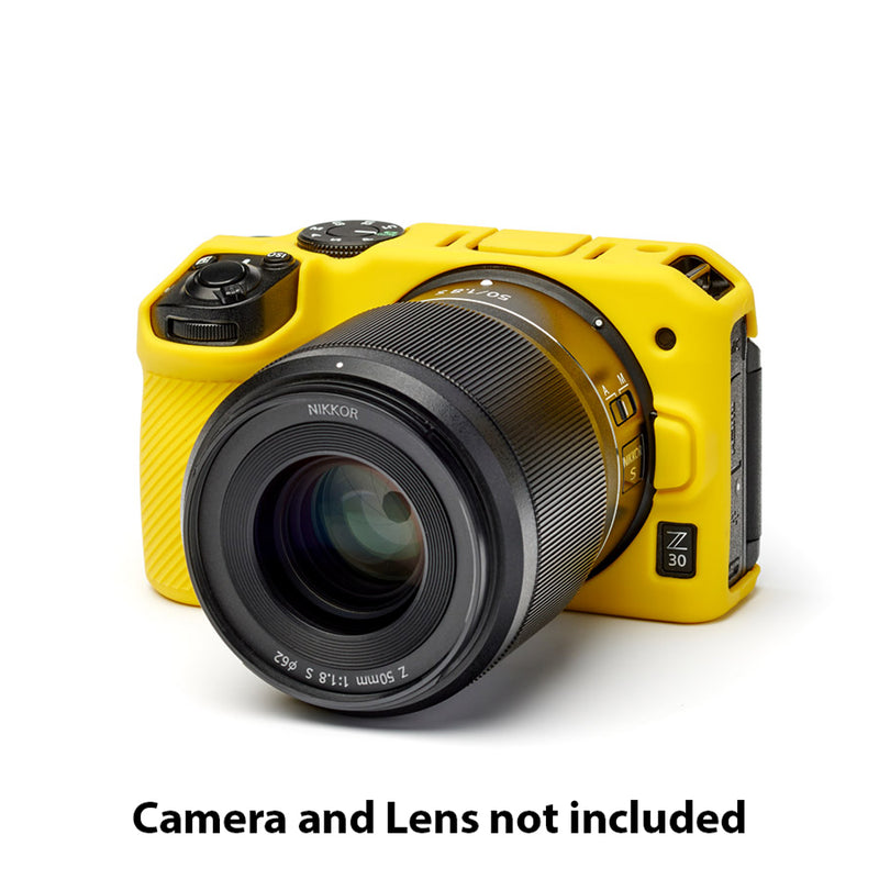 easyCover PRO Silicon Case for Mirrorless Nikon Z30 - Yellow - ECNZ30Y