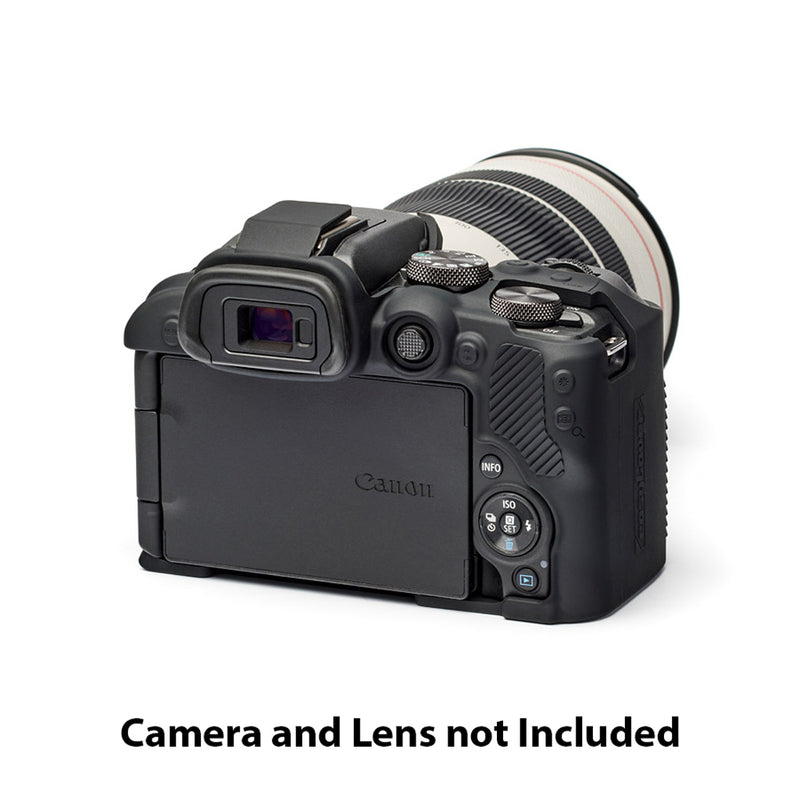 easyCover PRO Silicon Camera Case for Mirrorless Canon R10 - Black - ECCR10B