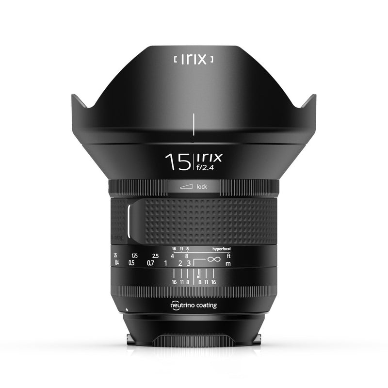 Irix 15mm Firefly prime, manual focus wide angle lens for Nikon DSLR's