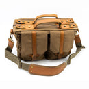 Jenova Nostalgic PRO Messenger/Soft Briefcase Camera Bag-Med Brown-31301BN