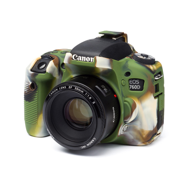 easyCover - Canon 760D DSLR - PRO Silicone Case - Camo – ECC760DC