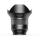 Irix 15mm Blackstone prime, manual focus wide angle lens for Canon DSLR's - IL-15BS-EF