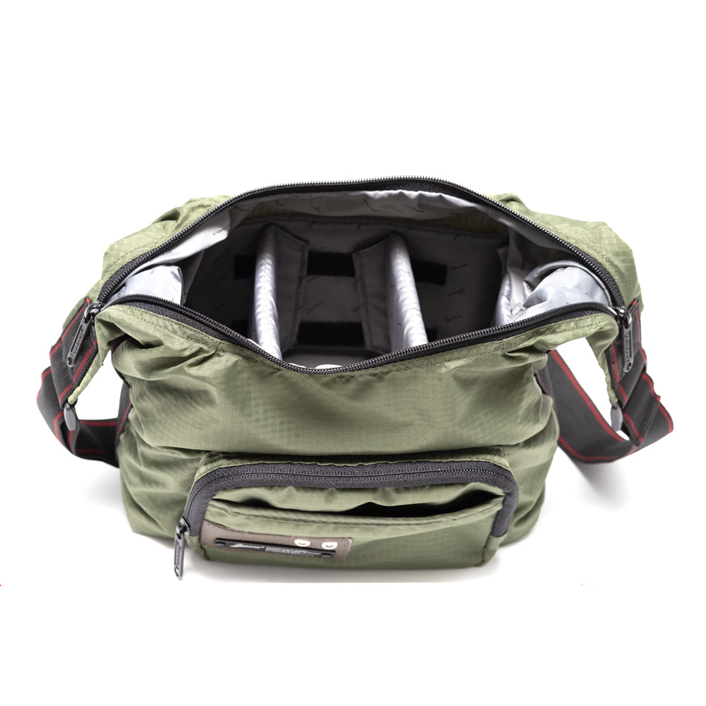Jenova Milano Series Professional Camera Sling Bag Medium Green - 01115GN