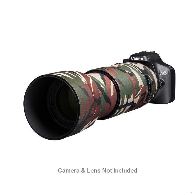 easyCover Lens Oak for Tamron 100-400mm F4.5-6.3 Di VC USD A035 Green Camouflage - LOT100400GC
