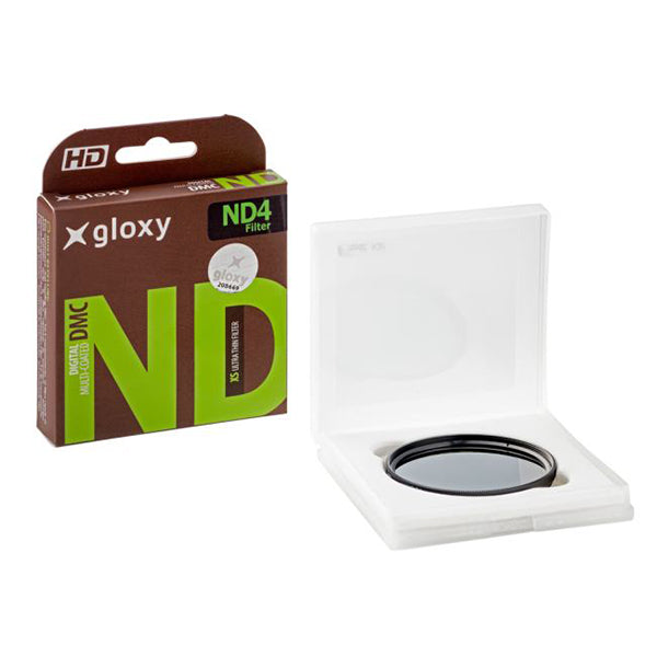 Gloxy 58mm Ultra Thin PRO Multicoated HD Neutral Density (ND4)