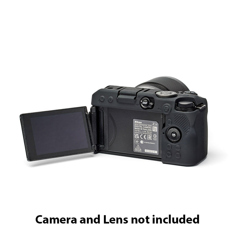 easyCover PRO Silicon Case for Mirrorless Nikon Z30 - Black - ECNZ30B
