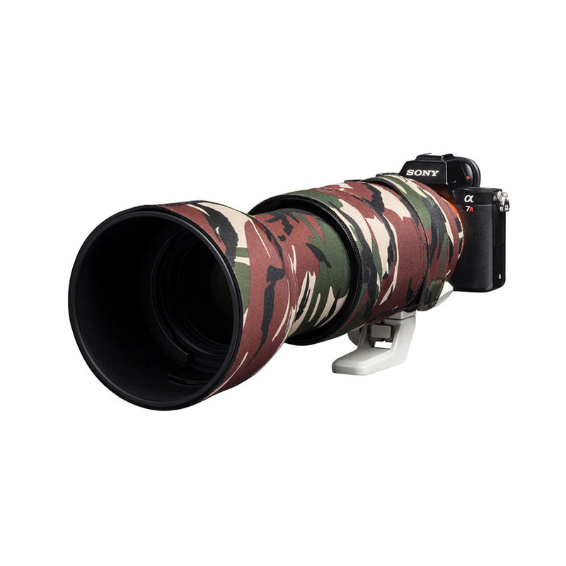 easyCover Lens Oak for Sony FE 100-400 F4.5-5.6 GM OSS Green Camouflage - LOS100400GC