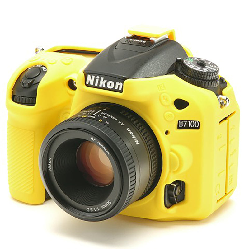 easyCover PRO Silicon DSLR Case for Nikon D7100 and 7200 - Yellow